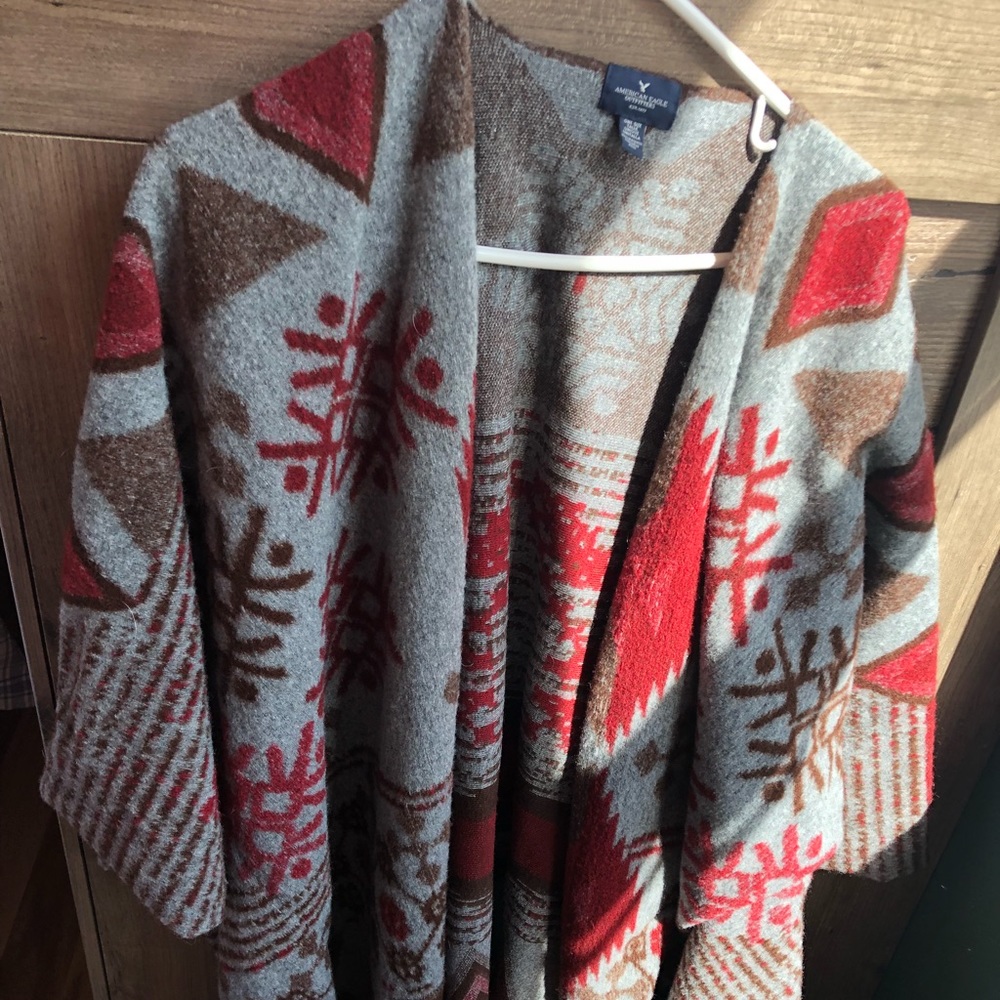 Aztec Shawl/ Cardigan